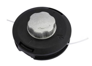 Головка триммерная ЭНЕРГОПРОМ DL-3509 10х1,25м (черная с серебристой кнопкой, автомат)