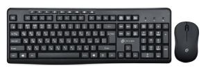 Клавиатура + мышь Oklick 225M черный