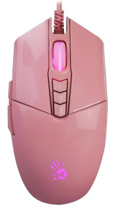 Мышь A4 Bloody P91s розовый оптическая (8000dpi) USB (8but)