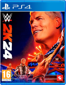 Игра PS4 WWE 2K24 (Английская версия)