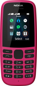 Сотовый телефон Nokia 105 DS Pink
