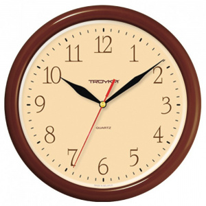 Часы настенные TROYKA КРЕМОВЫЕ (21234287)