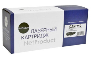 Картридж-тонер Canon LBP 3010/3100 (NetProduct) NEW №712, 1,5К