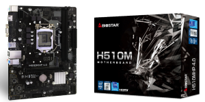 М/П SOC-1200 Biostar H510MHP 4.0 Intel H470 2xDDR4 mATX AC`97 8ch(7.1) GbLAN+VGA+HDMI