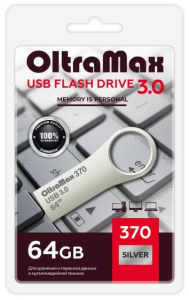 Карта USB3.0 64 GB OLTRAMAX OM-64GB-370-Silver