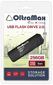 Карта USB2.0 256 GB OLTRAMAX 310 черный