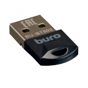 Контроллер Bluetooth Buro BU-BT502 Bluetooth 5.0+EDR class 1.5 20м черный
