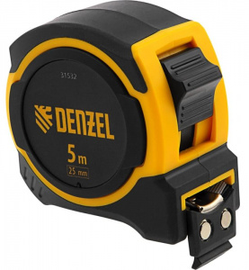 Рулетка Denzel магнитный зацеп 5 м*25 мм (31532)