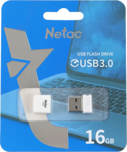 Карта USB3.0 16 GB NETAC U116 NT03U116N-016G-30WH белый 