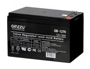 Батарея для ИБП GINZZU GB-1270 12 В 7 Ач