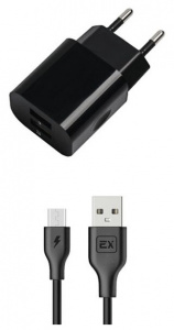 СЗУ EXPLOYD EX-Z-464 microUSB 3.1A чёрный