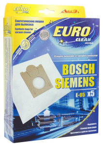 Пылесборник EURO Clean E-05 4 шт. Bosch/Siemens  E,D,F,G