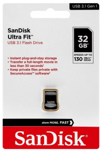 Карта USB3.1 32 GB SanDisk Ultra Fit SDCZ430-032G-G46