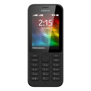 Сотовый телефон Nokia 215 Black
