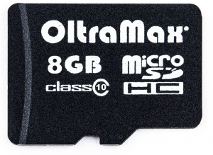 Карта micro-SD 8 GB OLTRAMAX class10