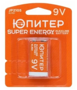 Батарейка ЮПИТЕР 6LR061 9V alkaline