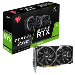 Видеокарта MSI RTX 3050 8G VENTUS 2X XS PCI-E 4.0