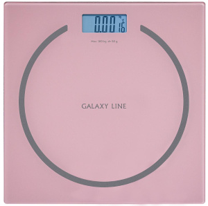 Весы напольные электронные GALAXY LINE GL 4815 розовые