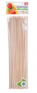 Шампуры GRIFON 100шт деревянные 30см арт.400-102 (437-052)