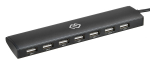 Коммутатор USB-C Digma HUB-7U2.0-UC-B 7порт.
