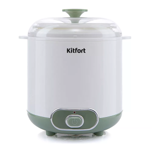 Йогуртница KITFORT KT-2005 белый/зеленый