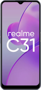 Сотовый телефон REALME C31 64Gb серебристый