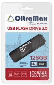 Карта USB3.0 128 GB OLTRAMAX OM-128GB-320-Black