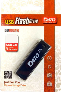 Карта USB2.0 16 GB Dato DB8001K-16G черный