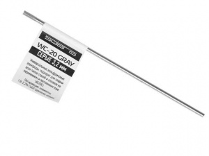 Электрод вольфрамовый SOLARIS WC-20, Ф3.2мм, TIG сварка (серый)