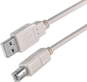 Кабель USB 2.0 A вилка - B вилка 1,8 м Buro USB2.0-AM/BM