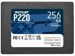 SSD 2,5" SATA 256Gb Patriot P220S256G25 P220