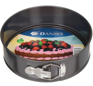 Форма для выпечки сталь разъем. DANIKS, круглая, 22х22х6.8 см (K-8020.4)(343107)