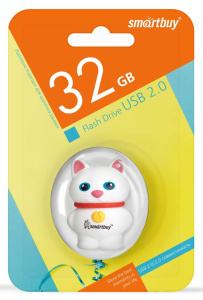 Карта USB2.0 32 GB SMARTBUY WILD SERIES CATTY (SB32GBCATW)