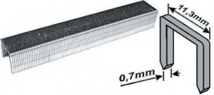 Скобы для степлера MOS 10 мм. тип 53, 1000 шт. (31373М)