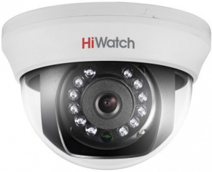 В/н камера AHD 5МП Hikvision HiWatch DS-T591 3.6-3.6мм HD TVI цветная корп.:белый