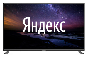 TV LCD 50" HYUNDAI H-LED50EU1311 Smart Яндекс черный