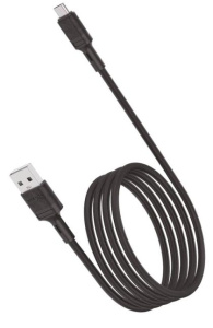 Кабель USB 2.0 A вилка - microUSB 1 м Vixion 2.4A VX-07m PRO черный