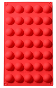 Форма для выпечки силикон Доляна «Шарики», 30х17,5 см, 35 ячеек (3624964)