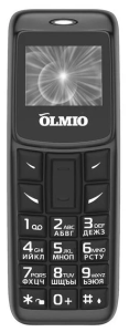 Сотовый телефон Olmio A02 черный