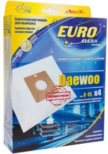 Пылесборник EURO Clean E-15 4 шт. Daewoo DU105