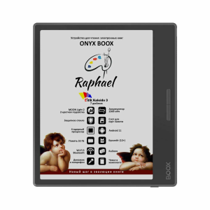 Книга электронная ONYX BOOX RAPHAEL чёрная 