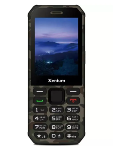 Сотовый телефон Philips Xenium X300 Зеленый камуфляж