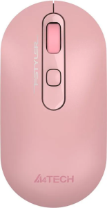 Мышь A4 Fstyler FG20 розовый оптическая (2000dpi) беспроводная USB