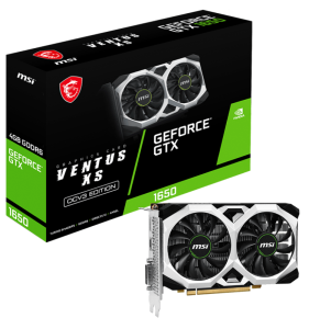 Видеокарта MSI GeForce GTX 1650 D6 VENTUS XS OCV3 
