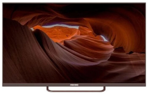 TV LCD 43" ASANO 43LF1202T-FHD коричневый безрамочный