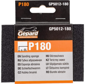 Губка абразивная GEPARD P180 (GP5012-180)