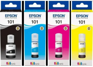 Чернила Epson 101,набор 4 цвета, оригинал