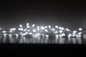 Электрогирлянда "Мишура" 3м, 240 LED  ламп, цвет ламп - белый (007850)