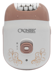 Эпилятор CRONIER CR-8809, бежевый/белый