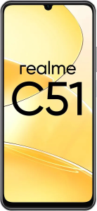 Сотовый телефон REALME C51 4/128Gb черный